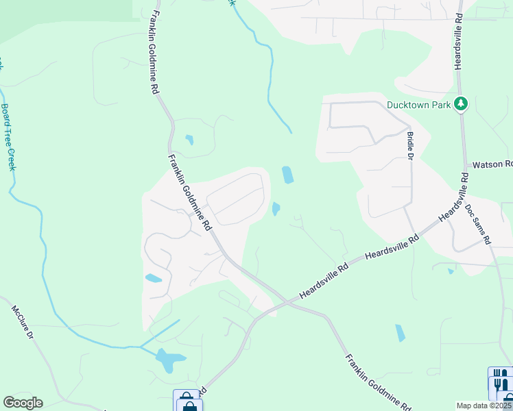 map of restaurants, bars, coffee shops, grocery stores, and more near 5775 Stellata Circle in Cumming