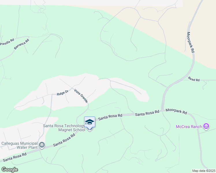 map of restaurants, bars, coffee shops, grocery stores, and more near 13368 Orions Flight Way in Santa Rosa Valley