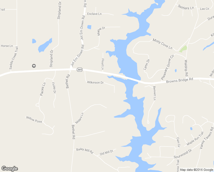 map of restaurants, bars, coffee shops, grocery stores, and more near 7850 Wilkinson Drive in Gainesville