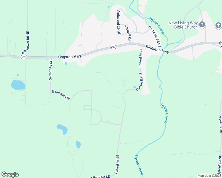 map of restaurants, bars, coffee shops, grocery stores, and more near 9 Everwood Court in Rome