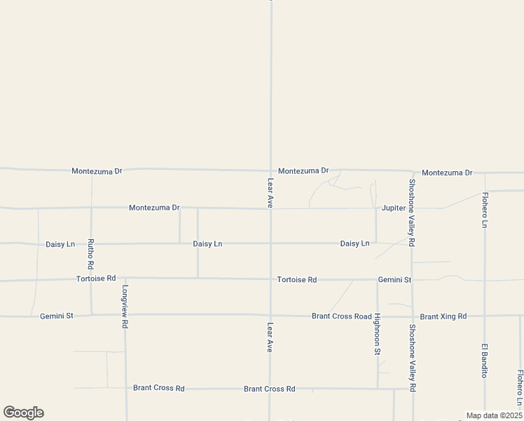 map of restaurants, bars, coffee shops, grocery stores, and more near 2 Lear Avenue in Twentynine Palms