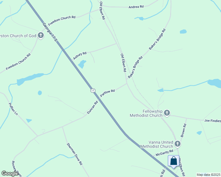 map of restaurants, bars, coffee shops, grocery stores, and more near 176 Partlow Road in Royston