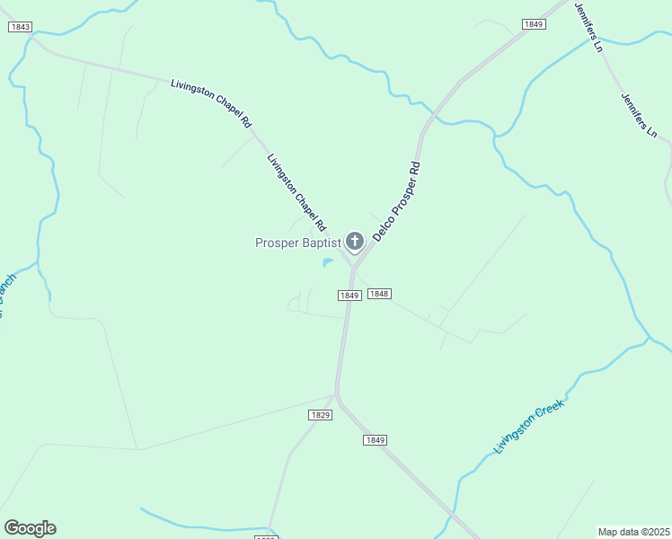 map of restaurants, bars, coffee shops, grocery stores, and more near 6560 Livingston Chapel Road in Delco