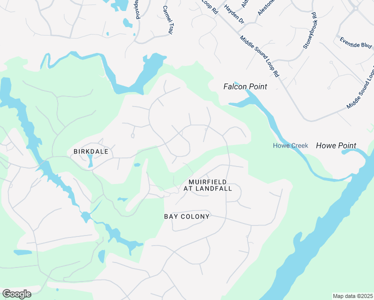 map of restaurants, bars, coffee shops, grocery stores, and more near 810 Fox Ridge Lane in Wilmington