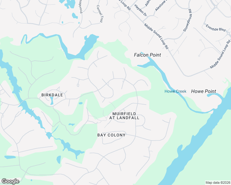map of restaurants, bars, coffee shops, grocery stores, and more near 821 Fox Ridge Lane in Wilmington