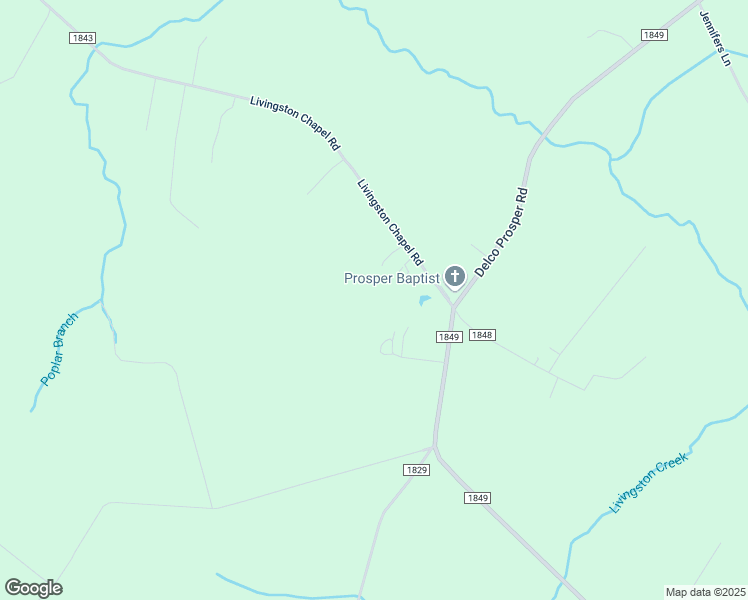 map of restaurants, bars, coffee shops, grocery stores, and more near 122 Ruby Lane in Delco