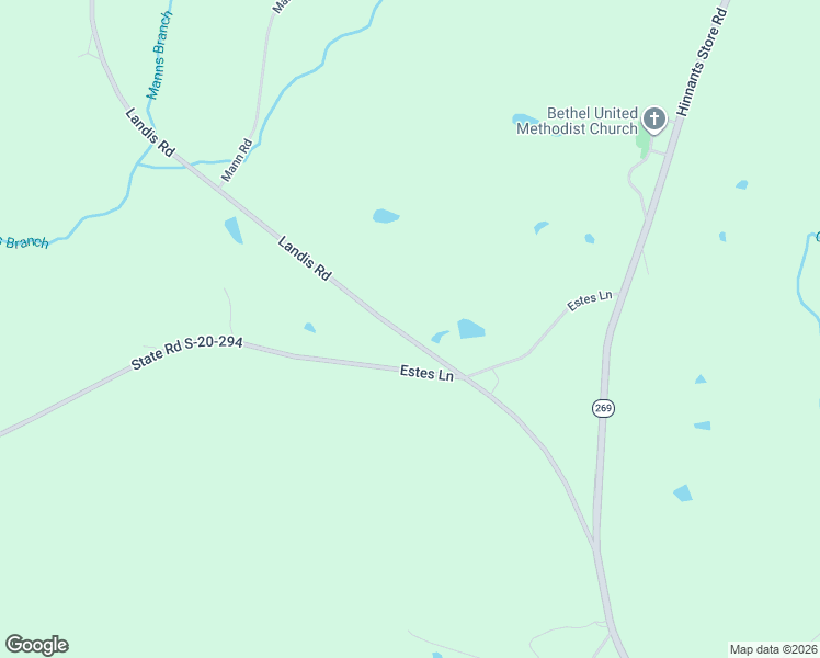 map of restaurants, bars, coffee shops, grocery stores, and more near 684 Landis Road in Winnsboro