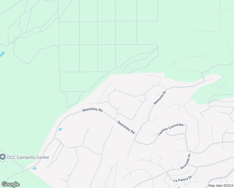 map of restaurants, bars, coffee shops, grocery stores, and more near 3202 Calle De Debesa in Camarillo