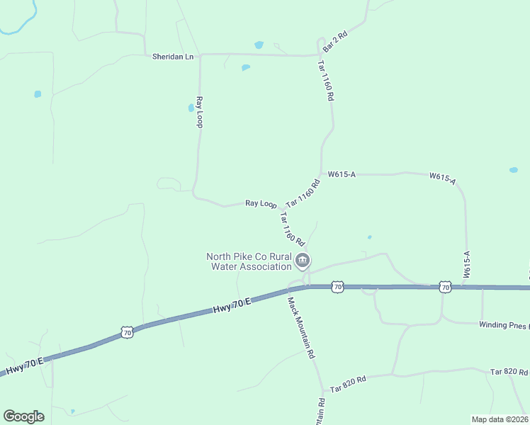 map of restaurants, bars, coffee shops, grocery stores, and more near 173 Ray Loop Road in Kirby
