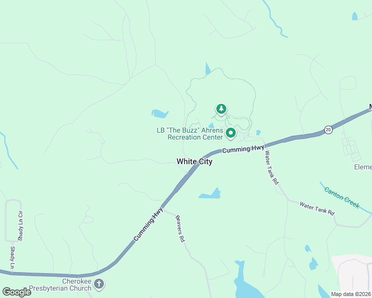 map of restaurants, bars, coffee shops, grocery stores, and more near 105 Jack Page Lane in Canton