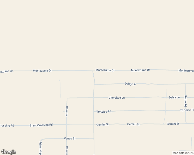 map of restaurants, bars, coffee shops, grocery stores, and more near Daisy Lane in Twentynine Palms