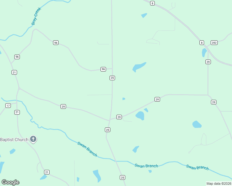 map of restaurants, bars, coffee shops, grocery stores, and more near 903 County Road 25 in Crossville