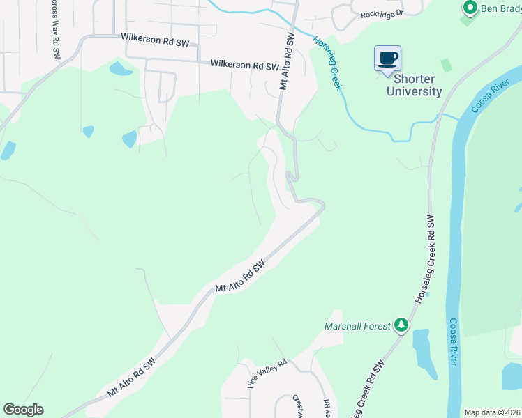 map of restaurants, bars, coffee shops, grocery stores, and more near 45 Mountain Crest Drive in Rome