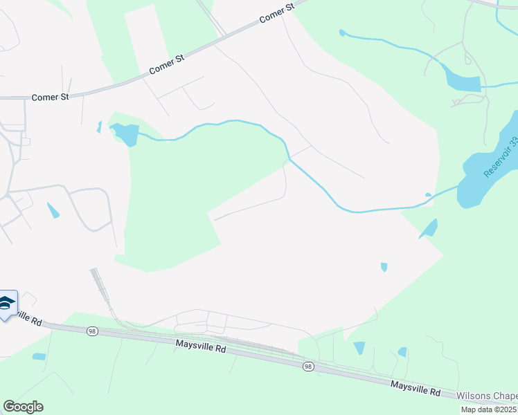 map of restaurants, bars, coffee shops, grocery stores, and more near 265 Hunters Glen in Maysville