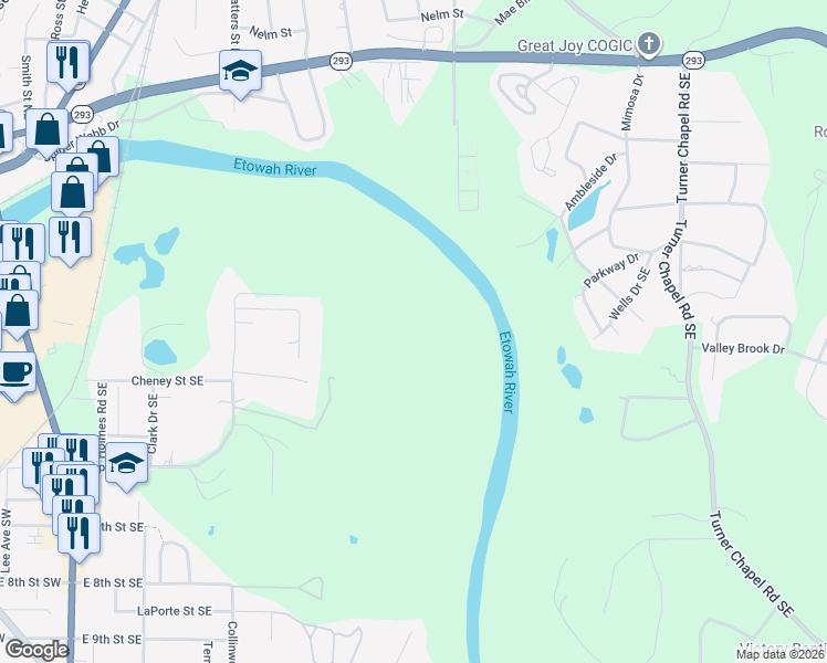 map of restaurants, bars, coffee shops, grocery stores, and more near in Rome