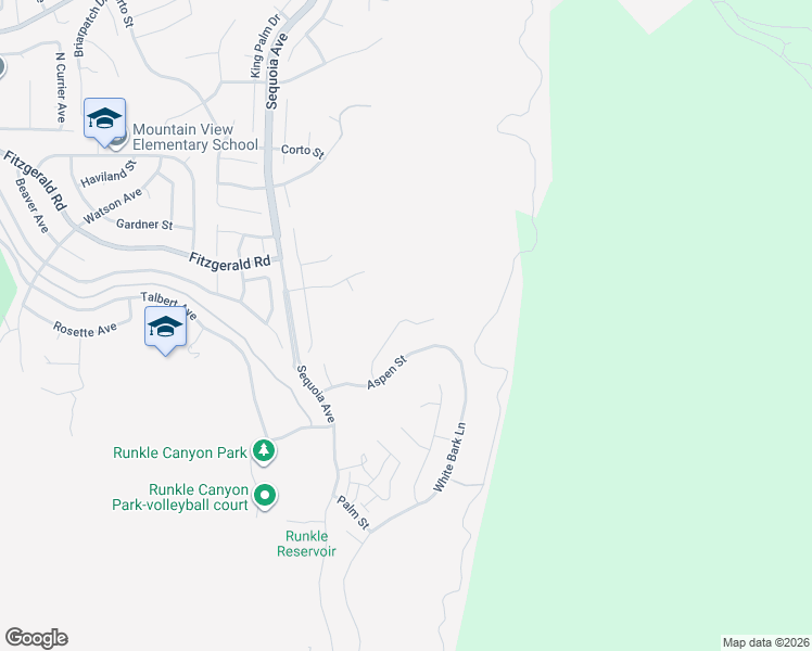 map of restaurants, bars, coffee shops, grocery stores, and more near 566 Purple Sage Lane in Simi Valley