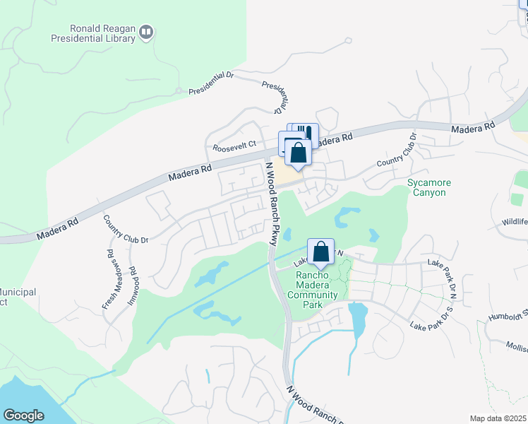map of restaurants, bars, coffee shops, grocery stores, and more near in Simi Valley