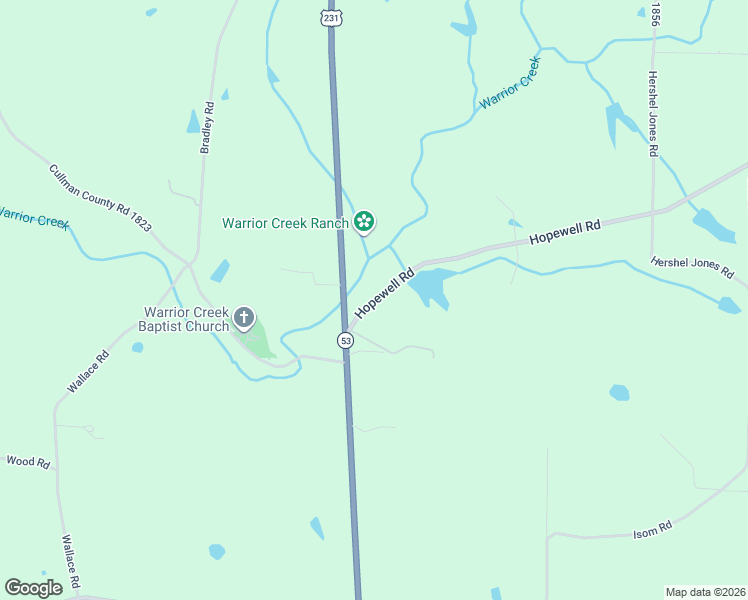 map of restaurants, bars, coffee shops, grocery stores, and more near 5991 Hopewell Road in Arab