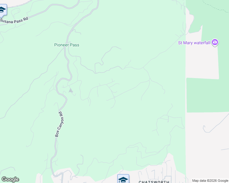 map of restaurants, bars, coffee shops, grocery stores, and more near 7449 Studio Road in Ventura County