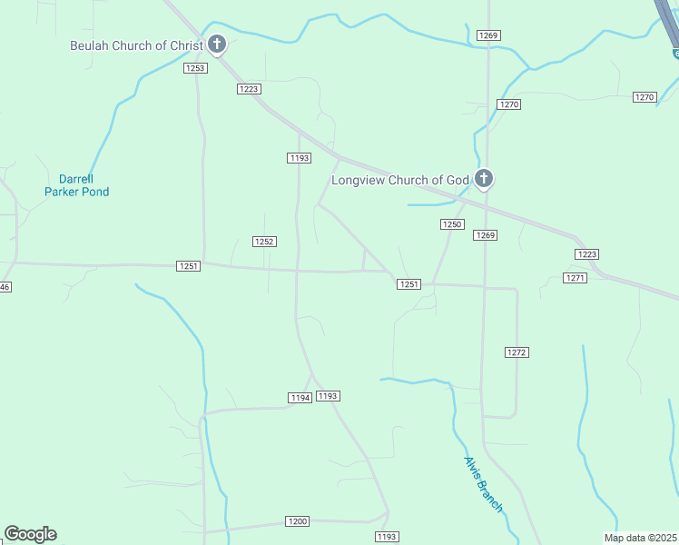 map of restaurants, bars, coffee shops, grocery stores, and more near 461 County Road 1251 in Vinemont