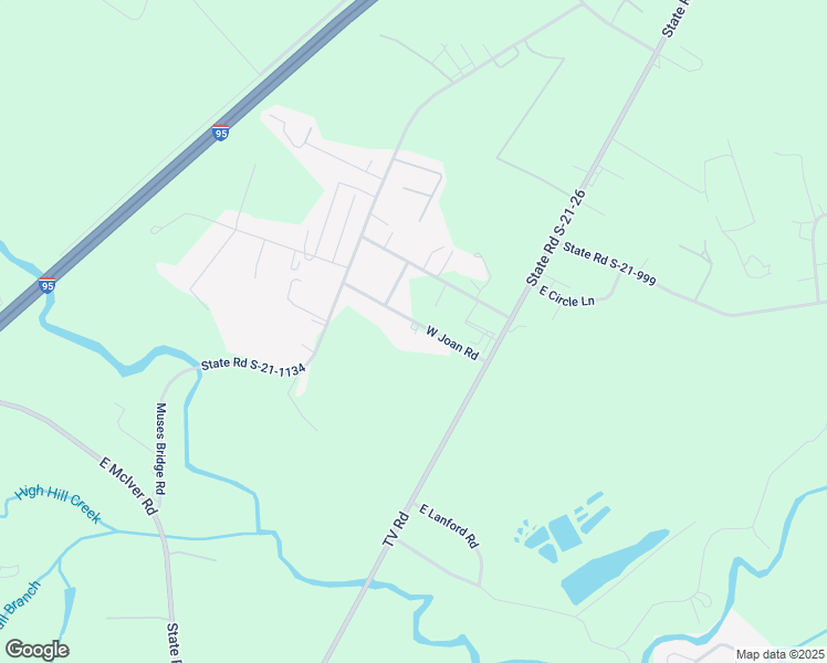 map of restaurants, bars, coffee shops, grocery stores, and more near 148 West Joan Road in Florence