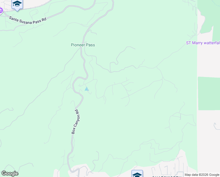 map of restaurants, bars, coffee shops, grocery stores, and more near 7254 Studio Road in Ventura County