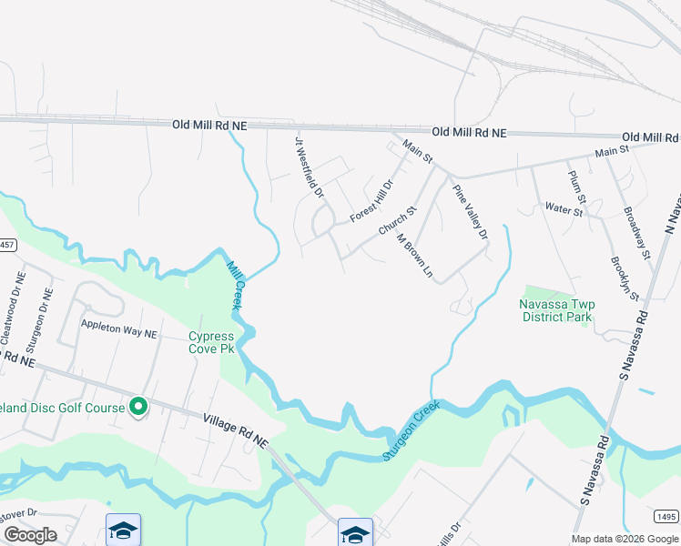 map of restaurants, bars, coffee shops, grocery stores, and more near 1511 Everett Springs Drive in Navassa