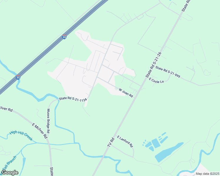 map of restaurants, bars, coffee shops, grocery stores, and more near 148 West Joan Road in Florence