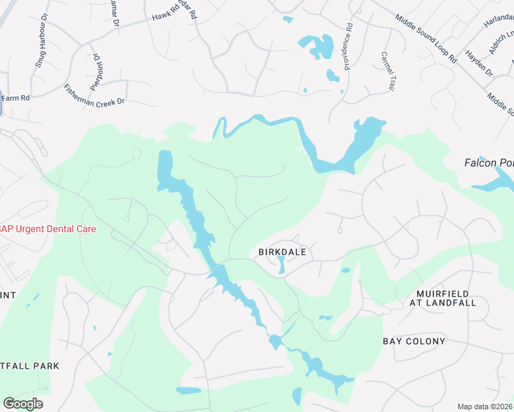 map of restaurants, bars, coffee shops, grocery stores, and more near 2021 Montrose Ln in Wilmington