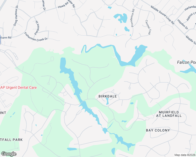 map of restaurants, bars, coffee shops, grocery stores, and more near 2021 Montrose Lane in Wilmington