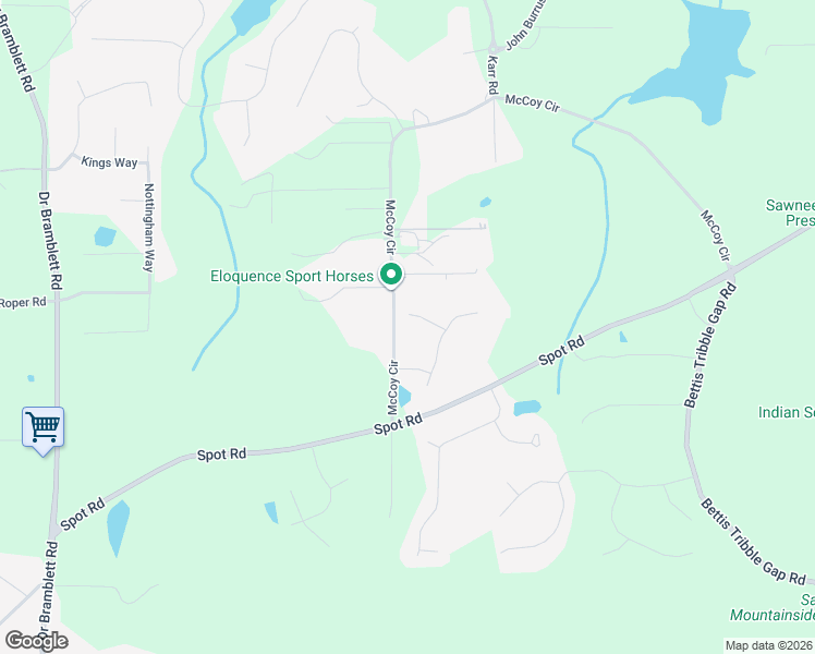 map of restaurants, bars, coffee shops, grocery stores, and more near 5345 Jess-Britt Court in Cumming