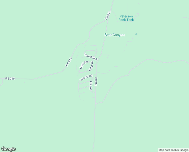 map of restaurants, bars, coffee shops, grocery stores, and more near 552 Rim Road in Show Low