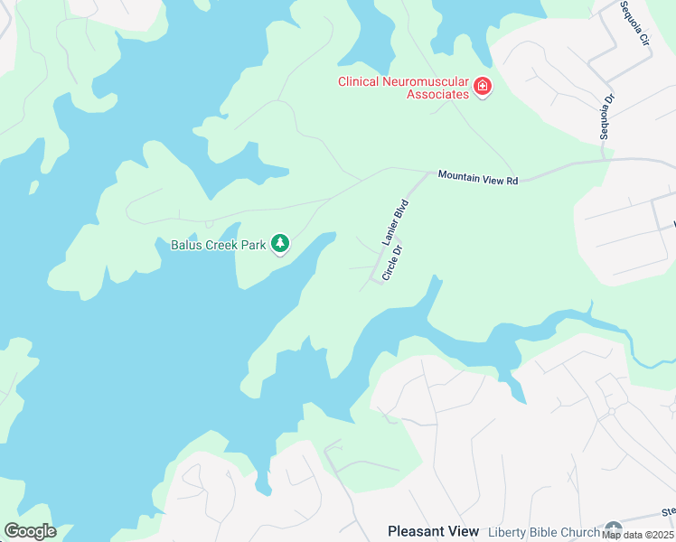 map of restaurants, bars, coffee shops, grocery stores, and more near 4624 Ridgecrest Drive in Oakwood