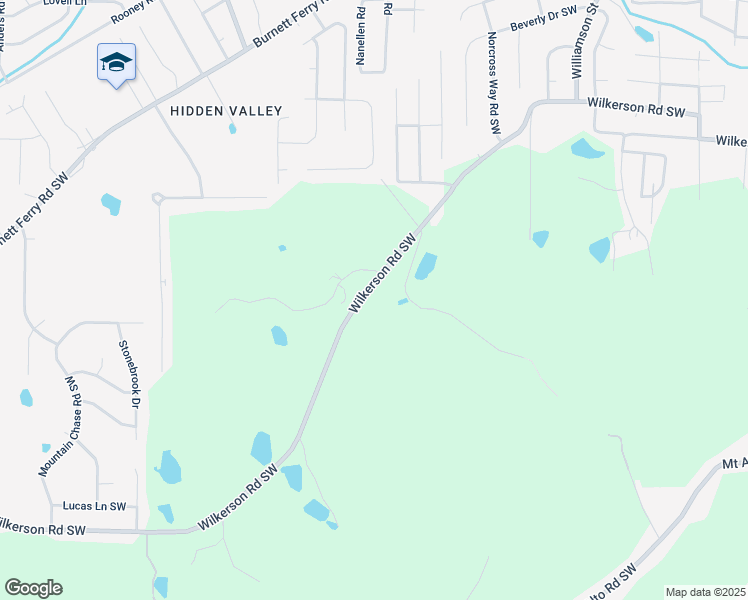 map of restaurants, bars, coffee shops, grocery stores, and more near 735 Wilkerson Road Southwest in Rome