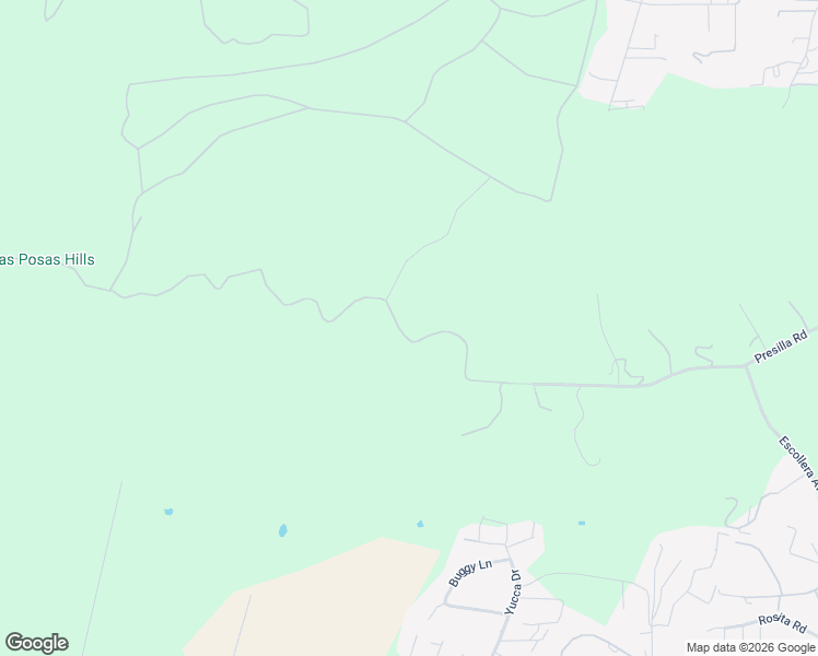 map of restaurants, bars, coffee shops, grocery stores, and more near 10255 Presilla Road in Santa Rosa Valley