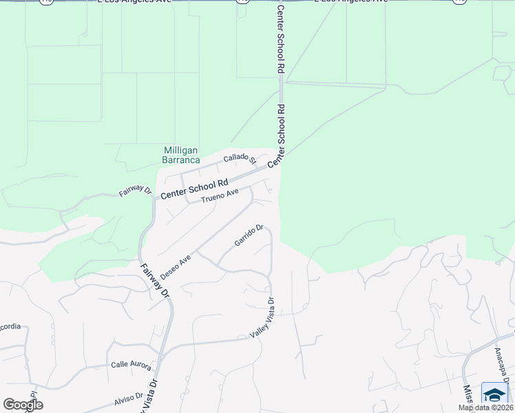 map of restaurants, bars, coffee shops, grocery stores, and more near 1074 Deseo Avenue in Camarillo
