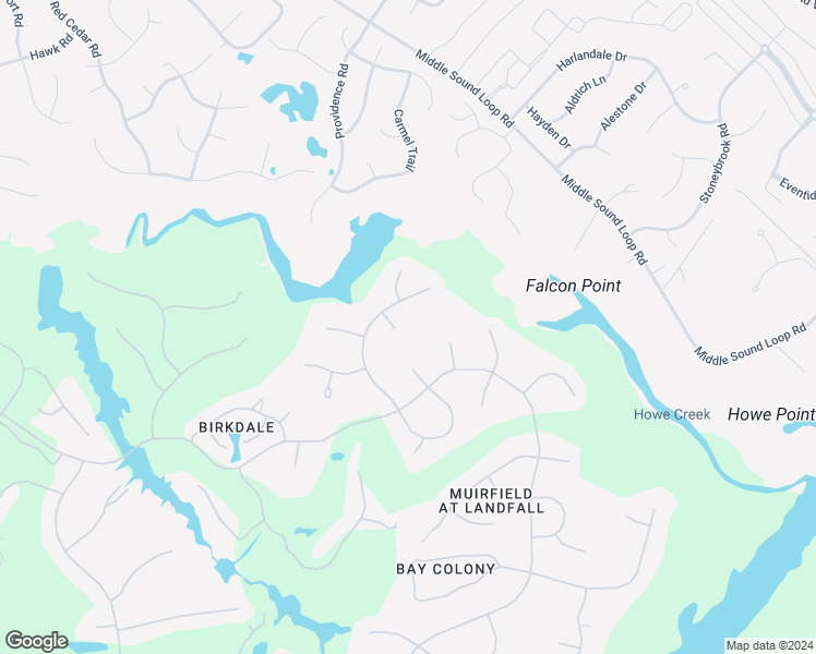 map of restaurants, bars, coffee shops, grocery stores, and more near 809 Swift Wind Place in Wilmington