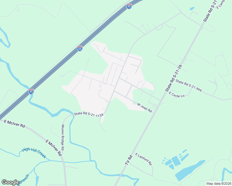 map of restaurants, bars, coffee shops, grocery stores, and more near 162 West Joan Road in Florence