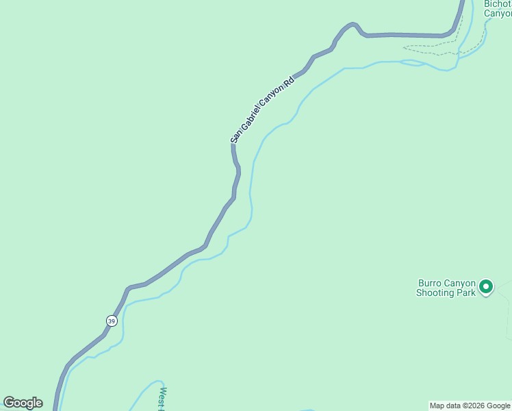 map of restaurants, bars, coffee shops, grocery stores, and more near 2 San Gabriel Canyon Road in Azusa