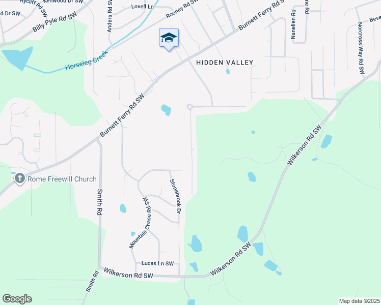 map of restaurants, bars, coffee shops, grocery stores, and more near 350a Leafmore Road Southwest in Rome