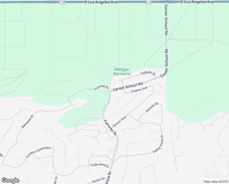 map of restaurants, bars, coffee shops, grocery stores, and more near 689 Trueno Avenue in Camarillo