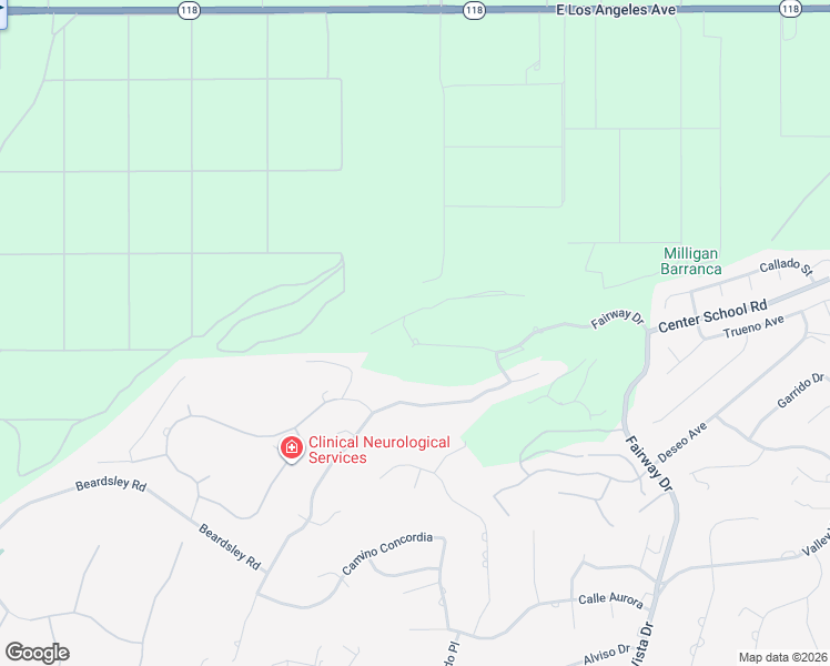 map of restaurants, bars, coffee shops, grocery stores, and more near 1525 Fairway Drive in Camarillo