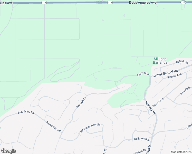 map of restaurants, bars, coffee shops, grocery stores, and more near 1525 Fairway Drive in Camarillo