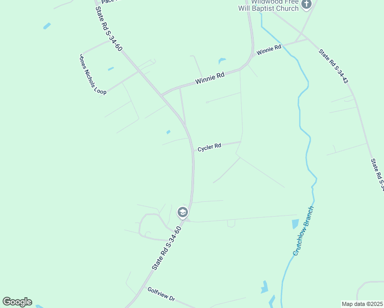 map of restaurants, bars, coffee shops, grocery stores, and more near 8966 Old Mullins Road in Nichols