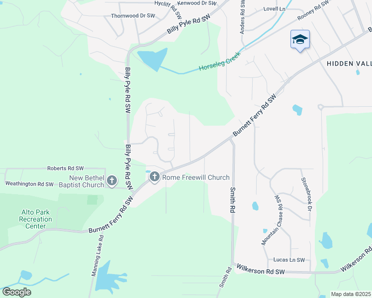 map of restaurants, bars, coffee shops, grocery stores, and more near 5 Gowen Drive in Rome