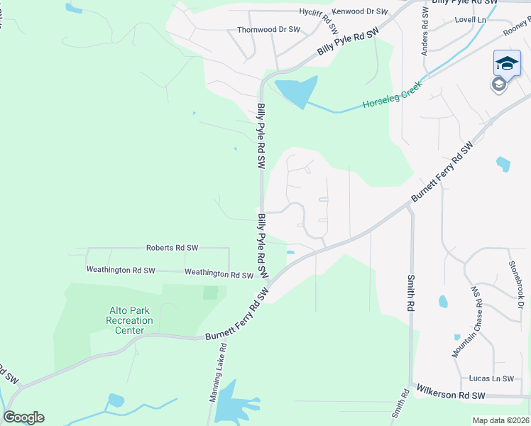 map of restaurants, bars, coffee shops, grocery stores, and more near 1 Willowrun Drive in Rome