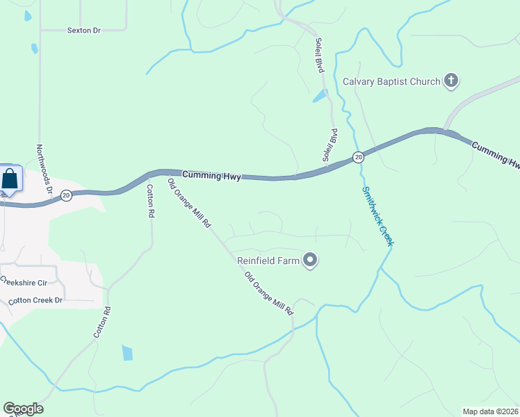 map of restaurants, bars, coffee shops, grocery stores, and more near 210 Cambridge Trce in Canton