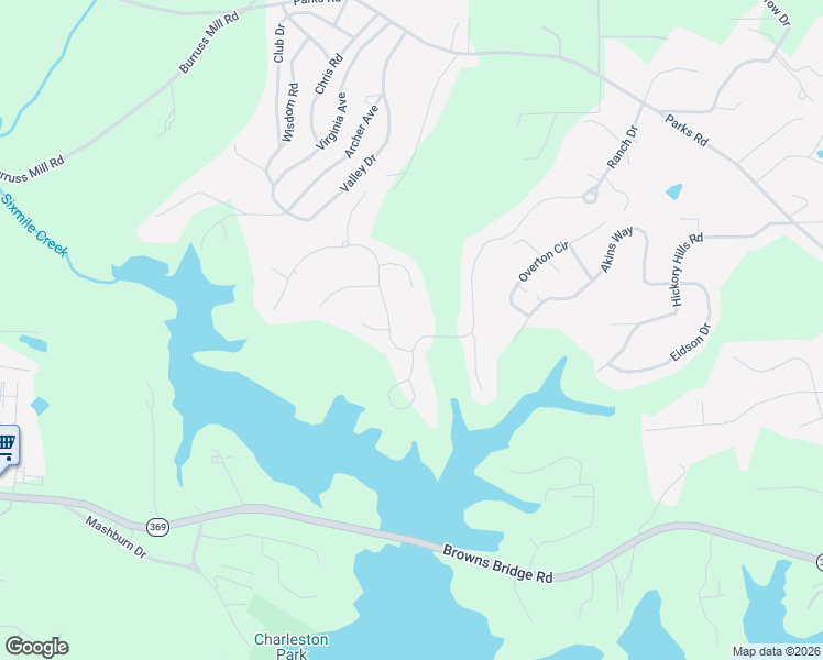map of restaurants, bars, coffee shops, grocery stores, and more near 6210 Beacon Station Drive in Cumming