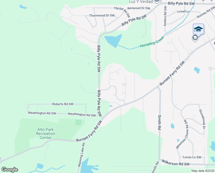 map of restaurants, bars, coffee shops, grocery stores, and more near 765 Billy Pyle Road Southwest in Rome
