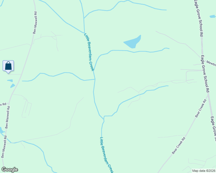 map of restaurants, bars, coffee shops, grocery stores, and more near 869 Jim Heard Road in Bowman